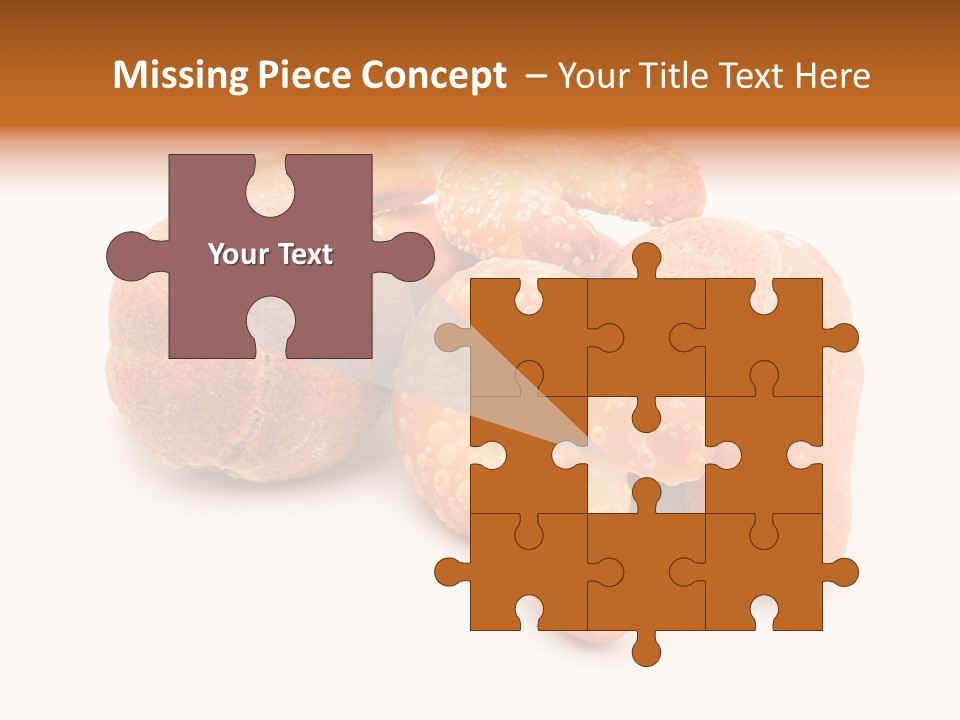 Croissant Isolated Loaf PowerPoint Template