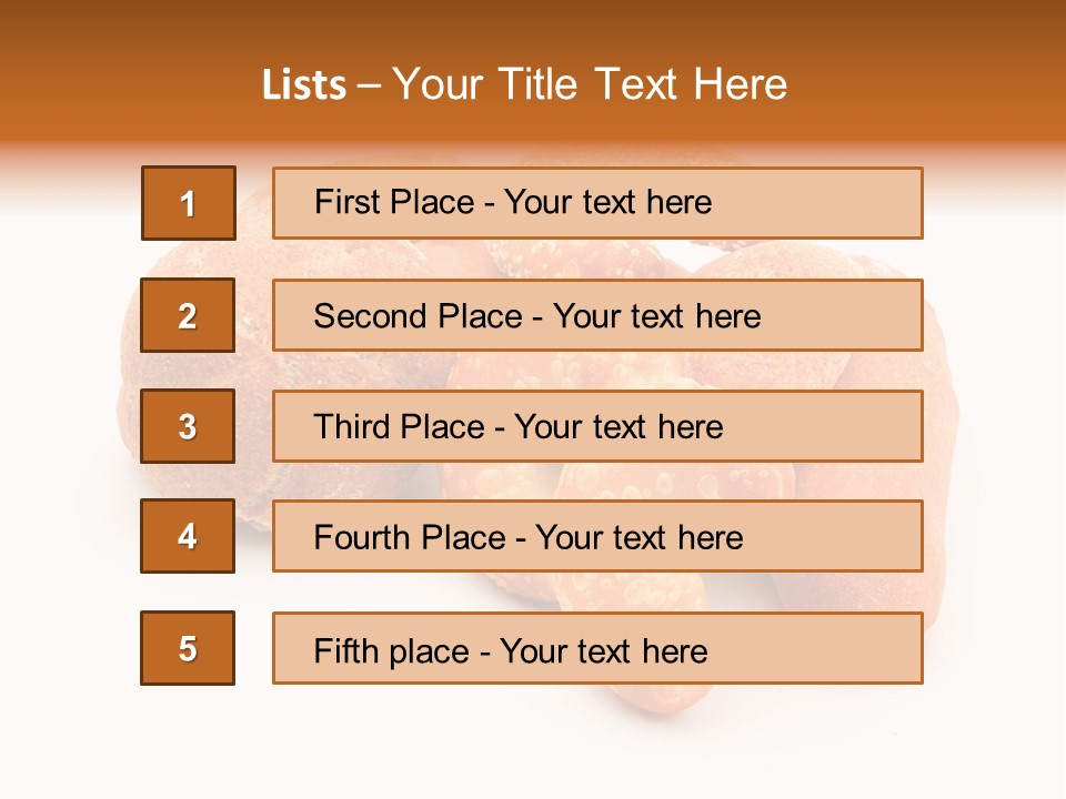 Croissant Isolated Loaf PowerPoint Template