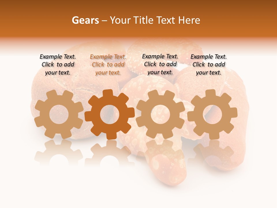 Croissant Isolated Loaf PowerPoint Template