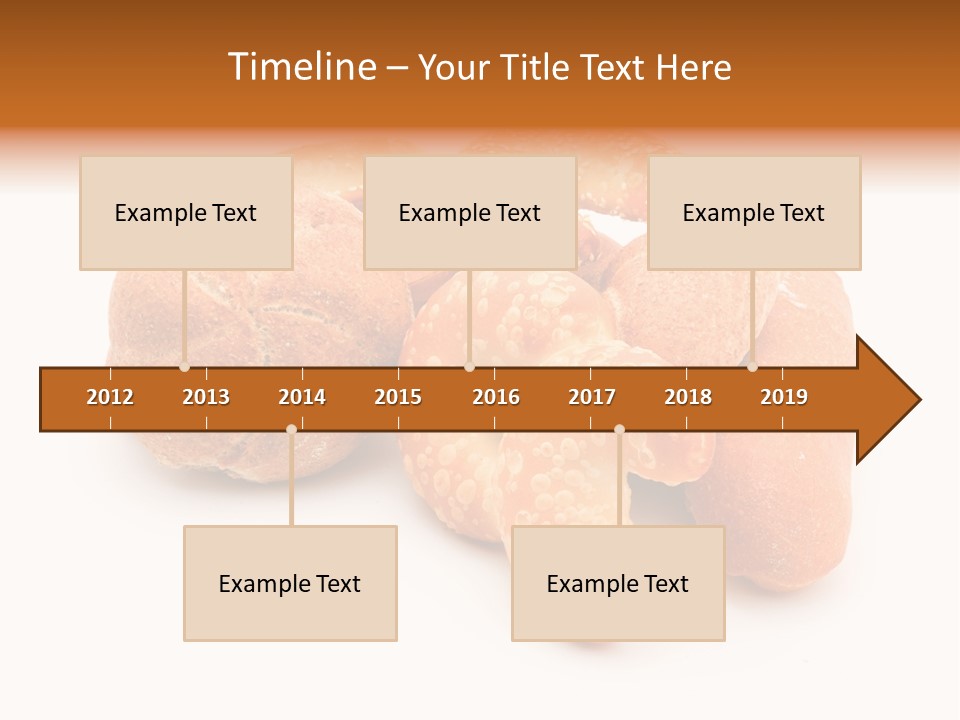 Croissant Isolated Loaf PowerPoint Template