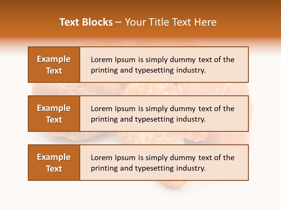 Croissant Isolated Loaf PowerPoint Template
