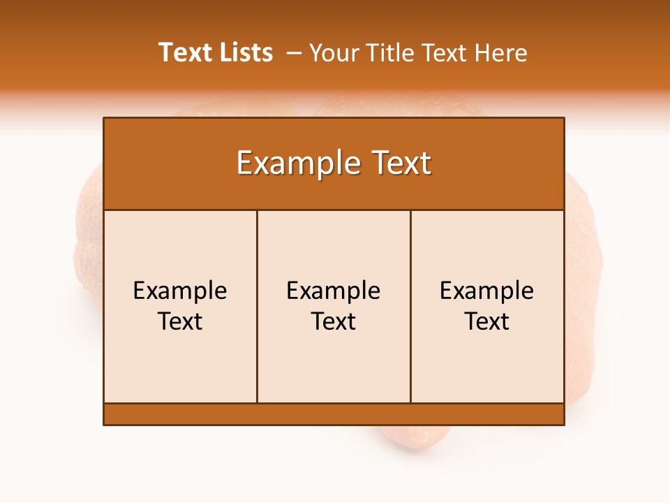 Croissant Isolated Loaf PowerPoint Template