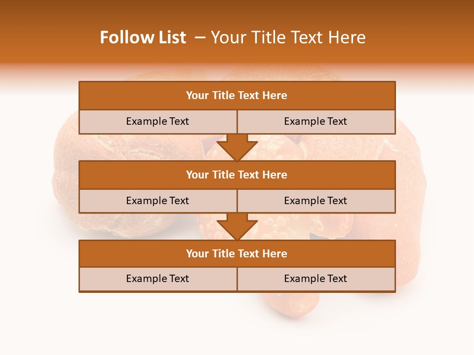 Croissant Isolated Loaf PowerPoint Template