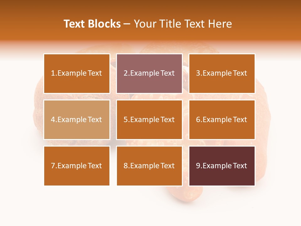 Croissant Isolated Loaf PowerPoint Template