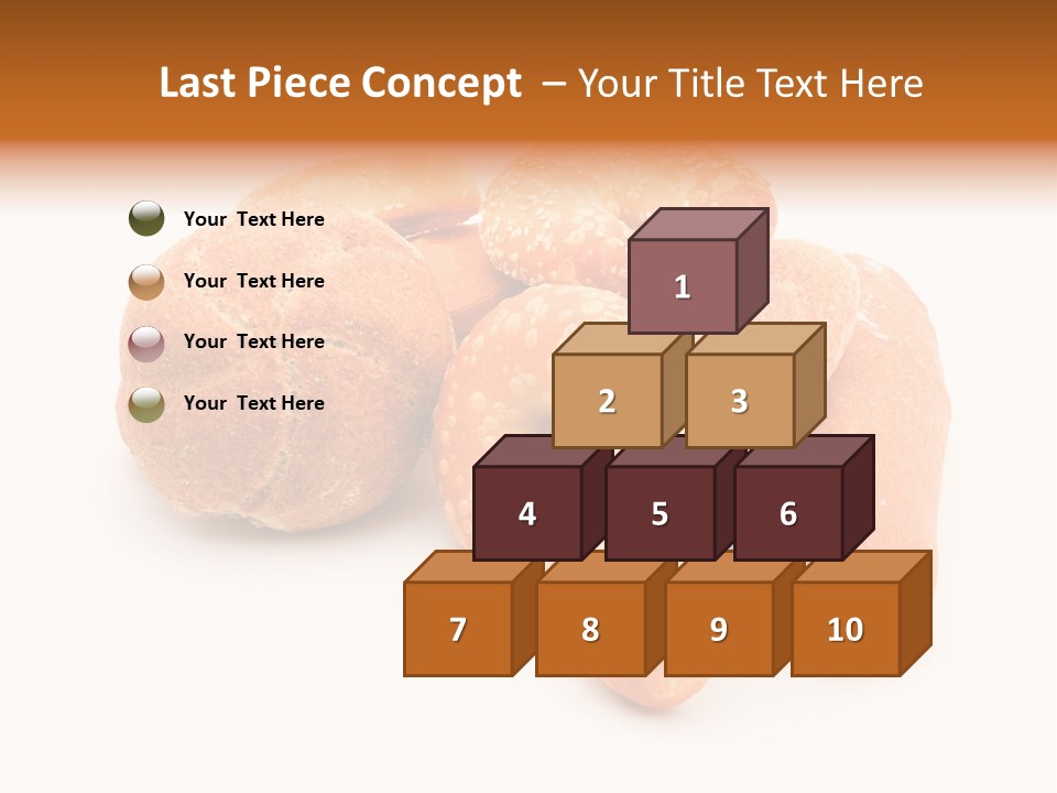 Croissant Isolated Loaf PowerPoint Template