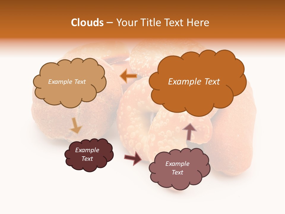 Croissant Isolated Loaf PowerPoint Template
