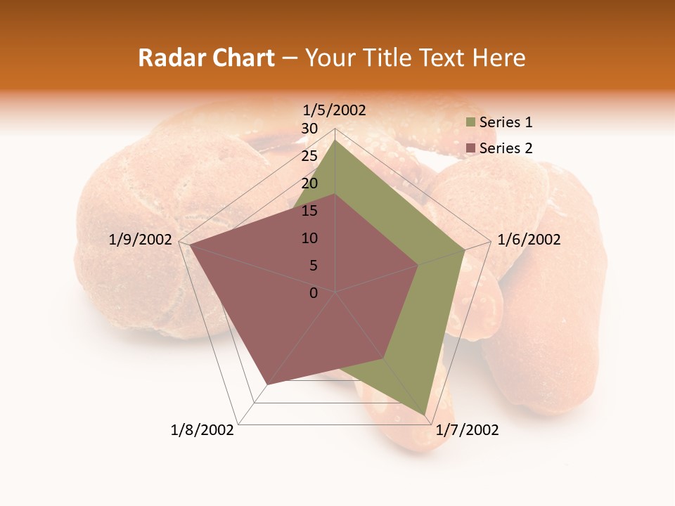 Croissant Isolated Loaf PowerPoint Template