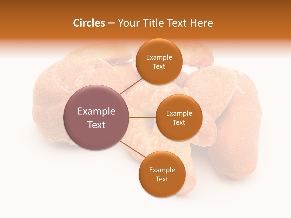Croissant Isolated Loaf PowerPoint Template