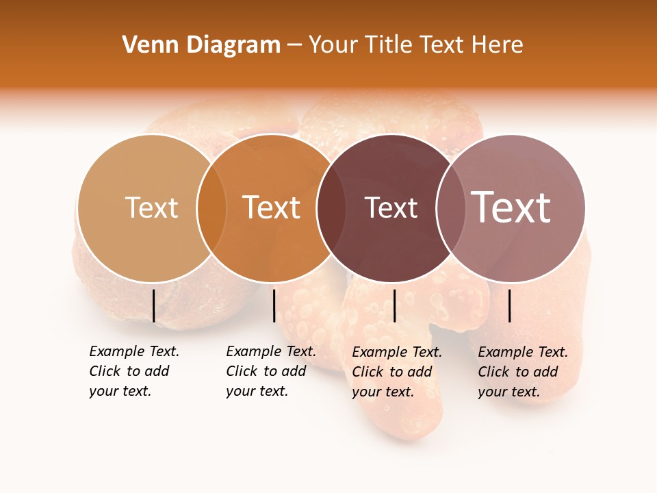 Croissant Isolated Loaf PowerPoint Template