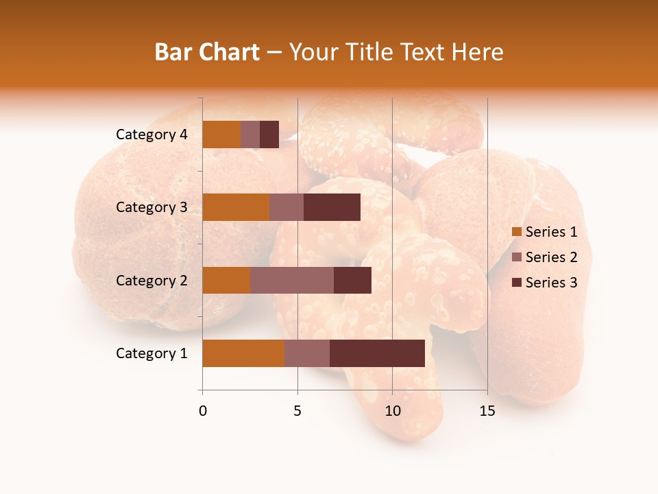 Croissant Isolated Loaf PowerPoint Template
