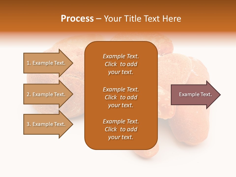 Croissant Isolated Loaf PowerPoint Template