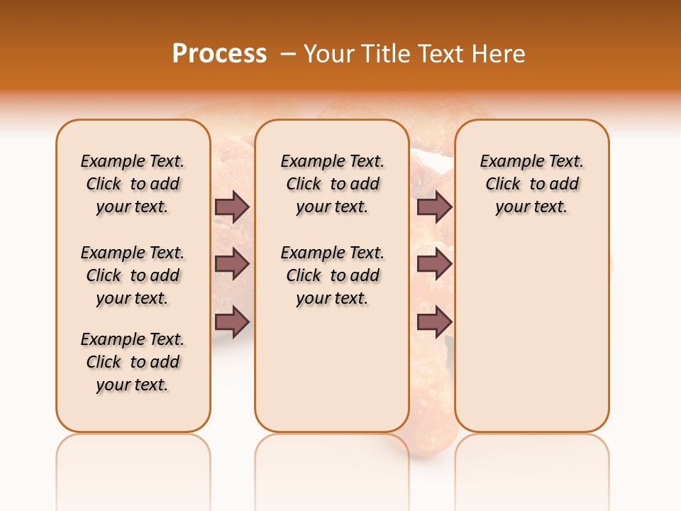 Croissant Isolated Loaf PowerPoint Template