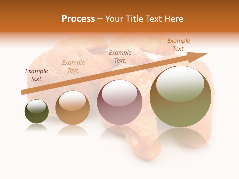 Croissant Isolated Loaf PowerPoint Template