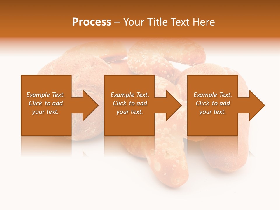 Croissant Isolated Loaf PowerPoint Template
