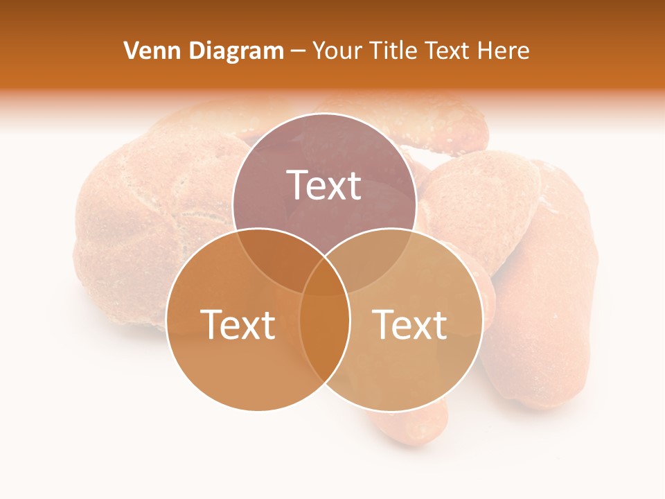 Croissant Isolated Loaf PowerPoint Template