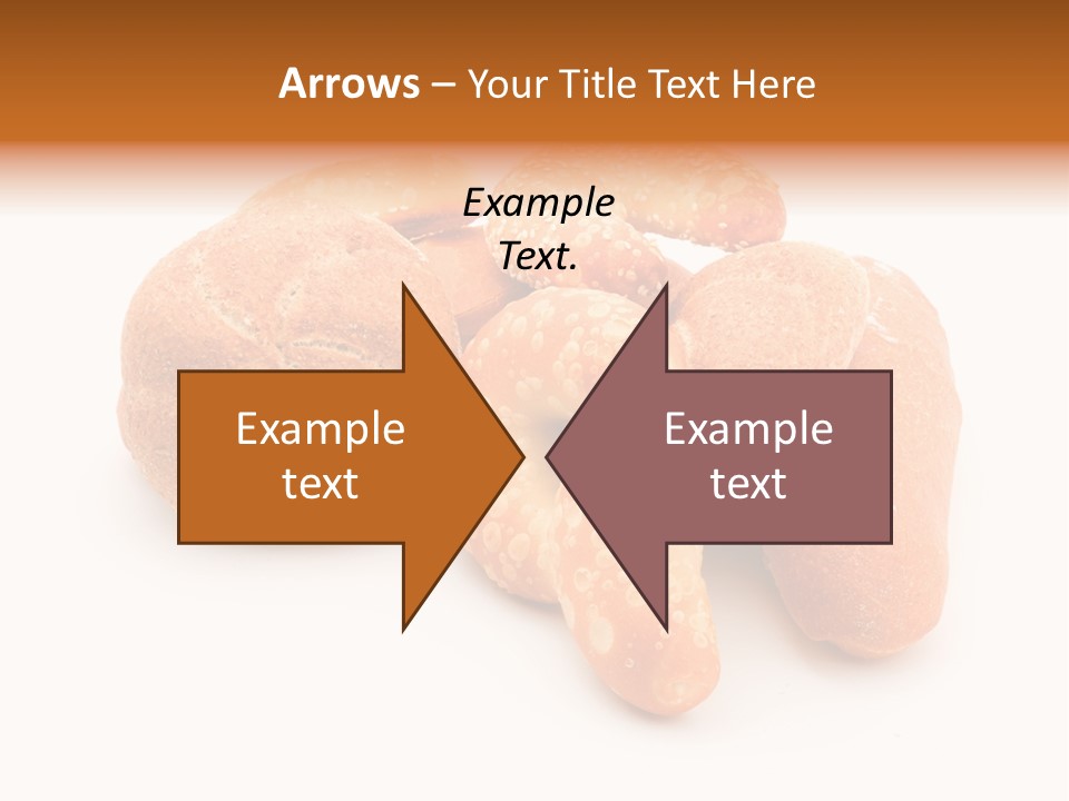 Croissant Isolated Loaf PowerPoint Template