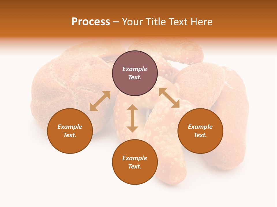 Croissant Isolated Loaf PowerPoint Template