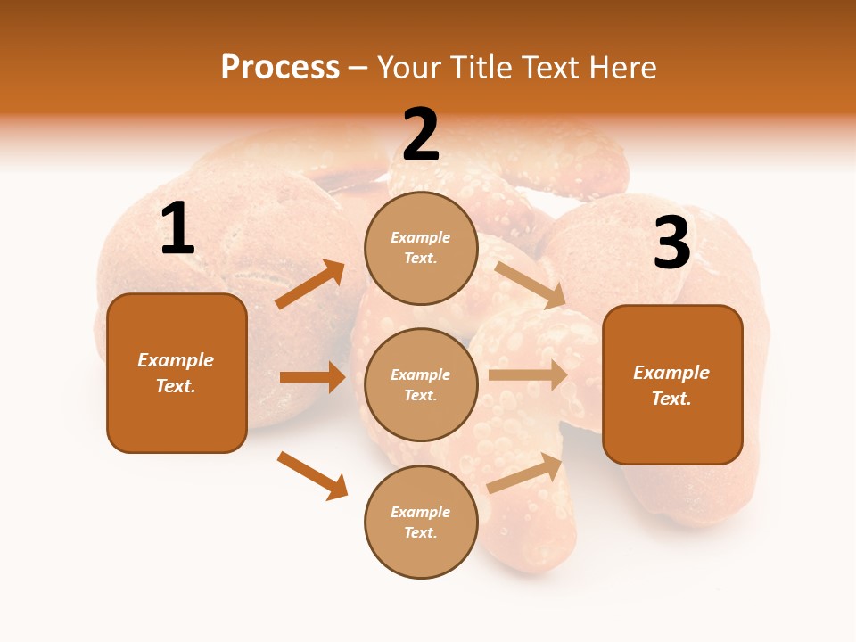 Croissant Isolated Loaf PowerPoint Template