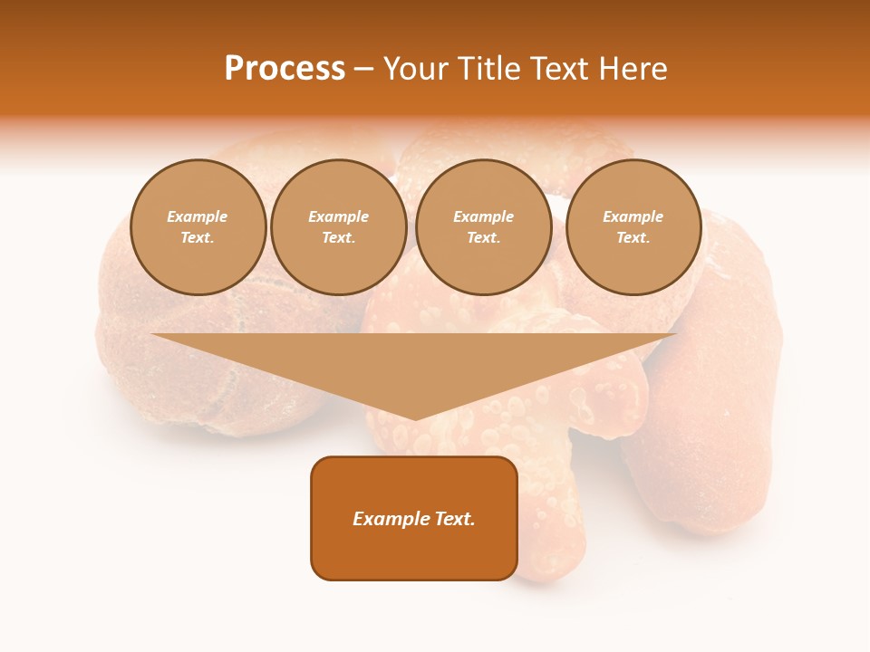 Croissant Isolated Loaf PowerPoint Template
