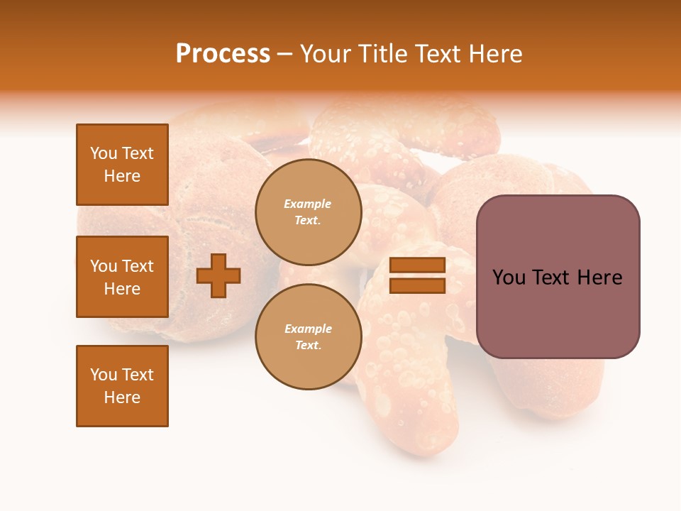 Croissant Isolated Loaf PowerPoint Template