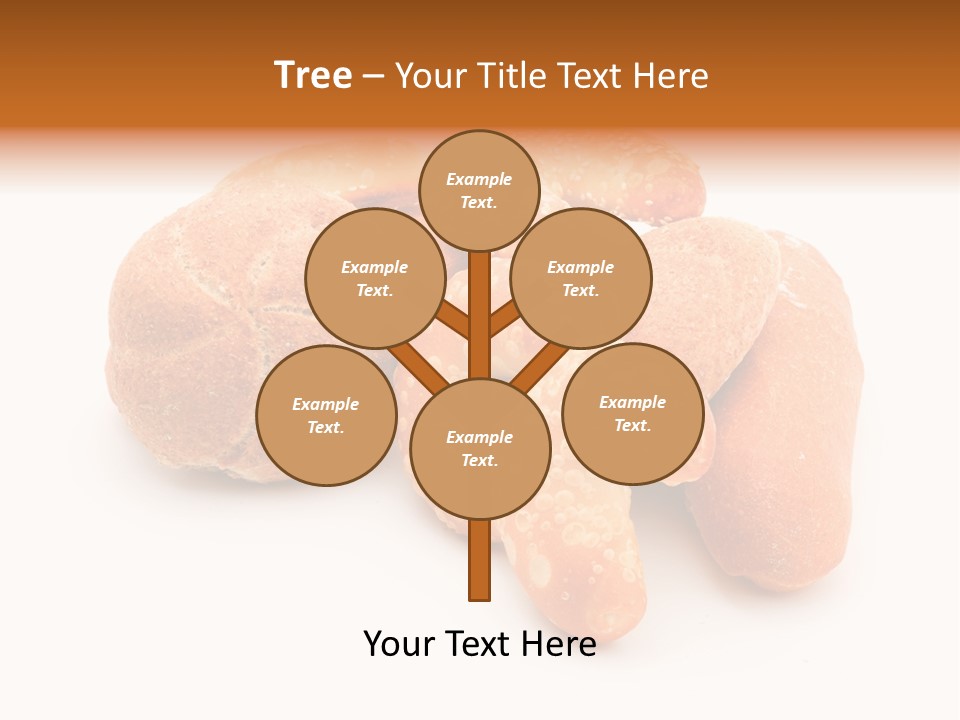 Croissant Isolated Loaf PowerPoint Template