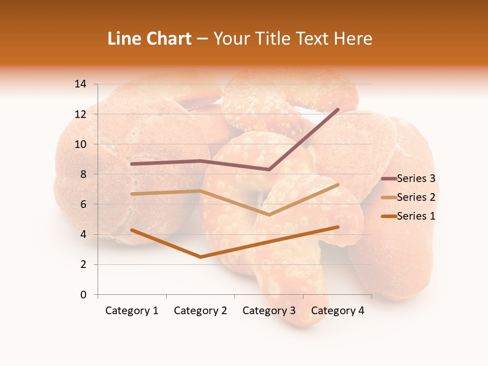 Croissant Isolated Loaf PowerPoint Template