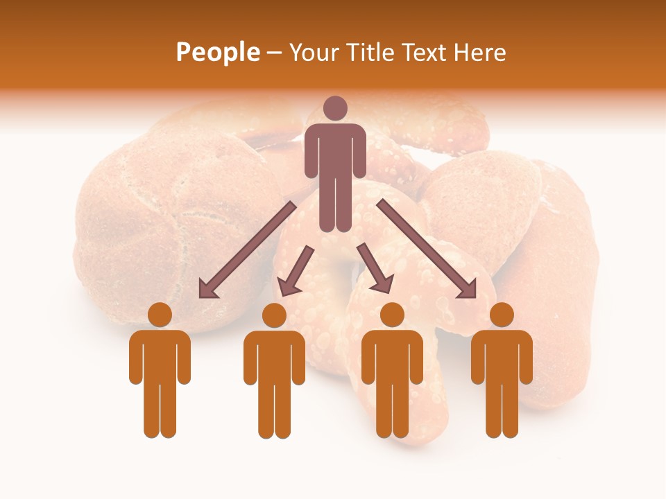 Croissant Isolated Loaf PowerPoint Template