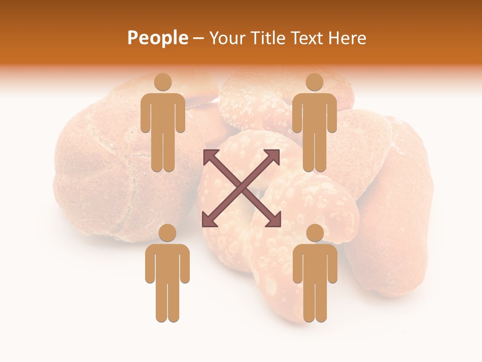 Croissant Isolated Loaf PowerPoint Template