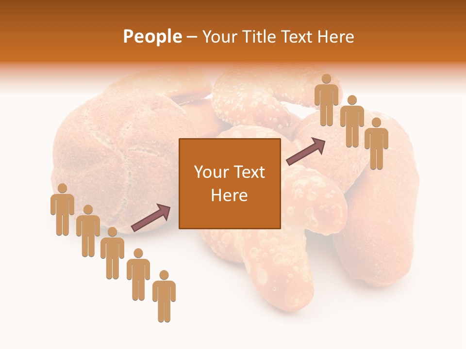 Croissant Isolated Loaf PowerPoint Template