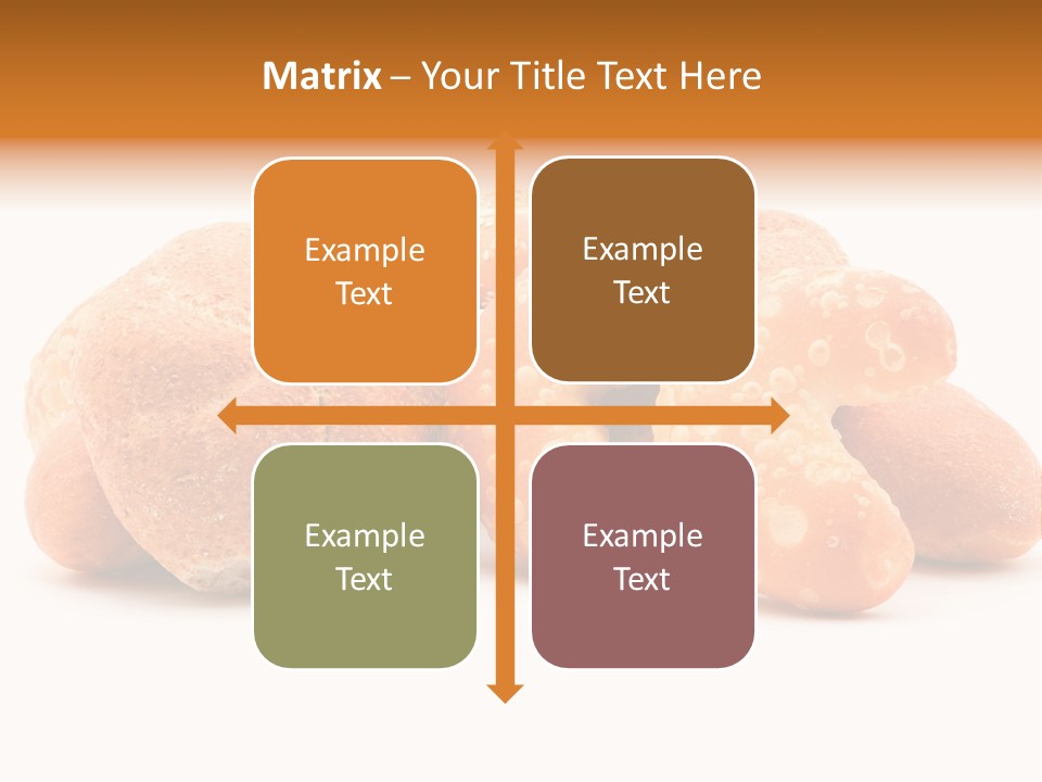 Croissant Isolated Food PowerPoint Template