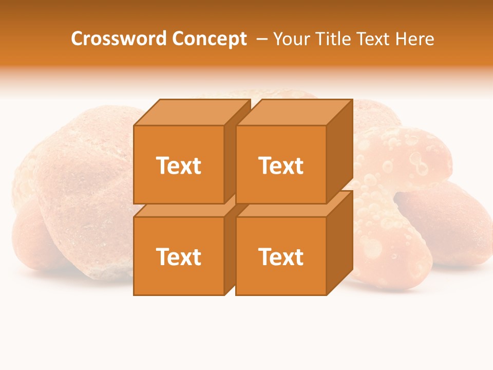 Croissant Isolated Food PowerPoint Template