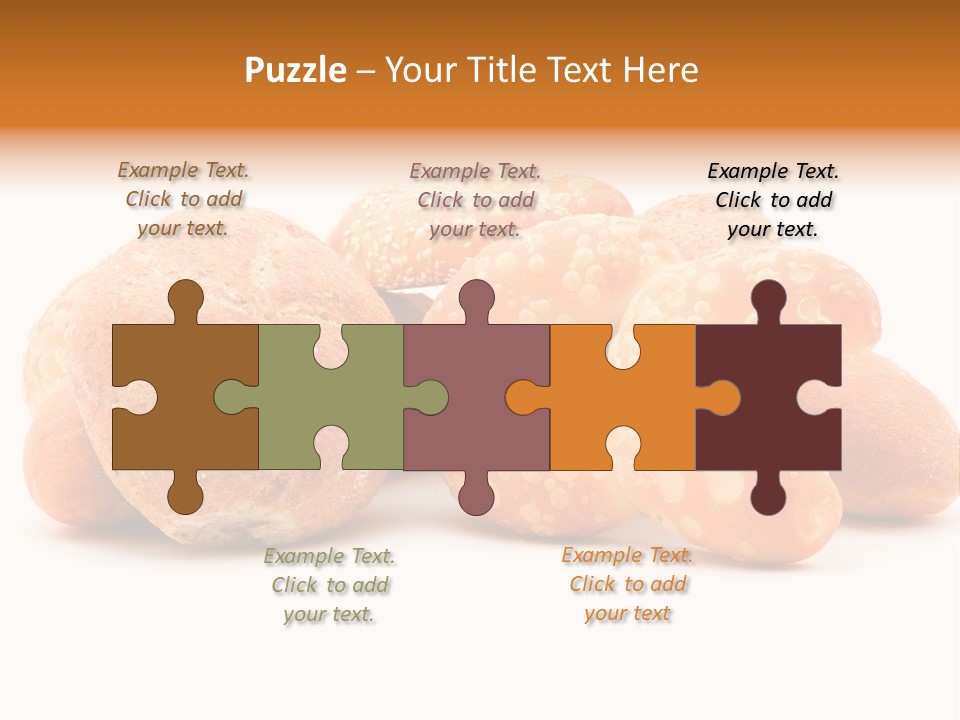 Croissant Isolated Food PowerPoint Template