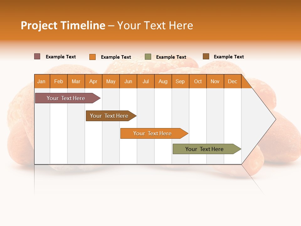 Croissant Isolated Food PowerPoint Template