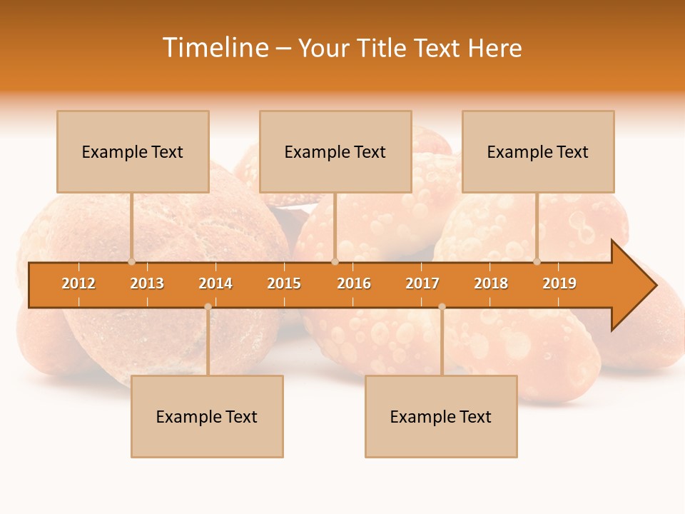 Croissant Isolated Food PowerPoint Template