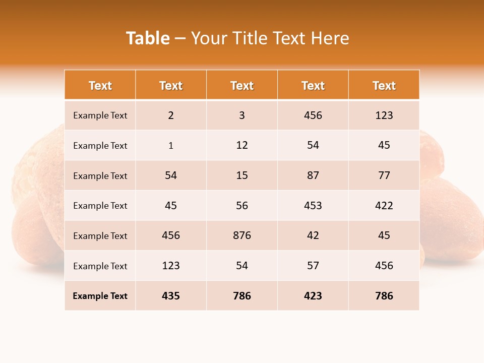 Croissant Isolated Food PowerPoint Template