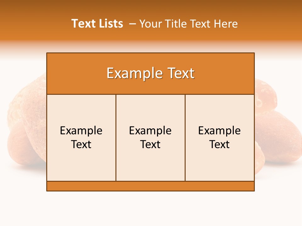 Croissant Isolated Food PowerPoint Template