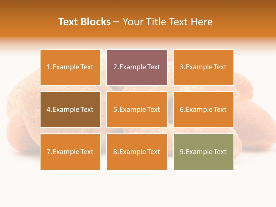 Croissant Isolated Food PowerPoint Template