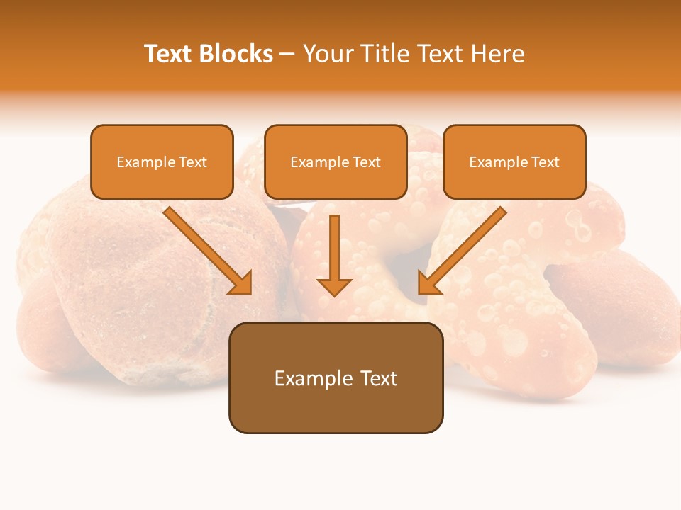 Croissant Isolated Food PowerPoint Template