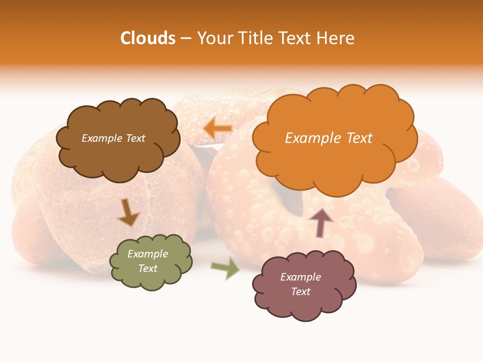 Croissant Isolated Food PowerPoint Template