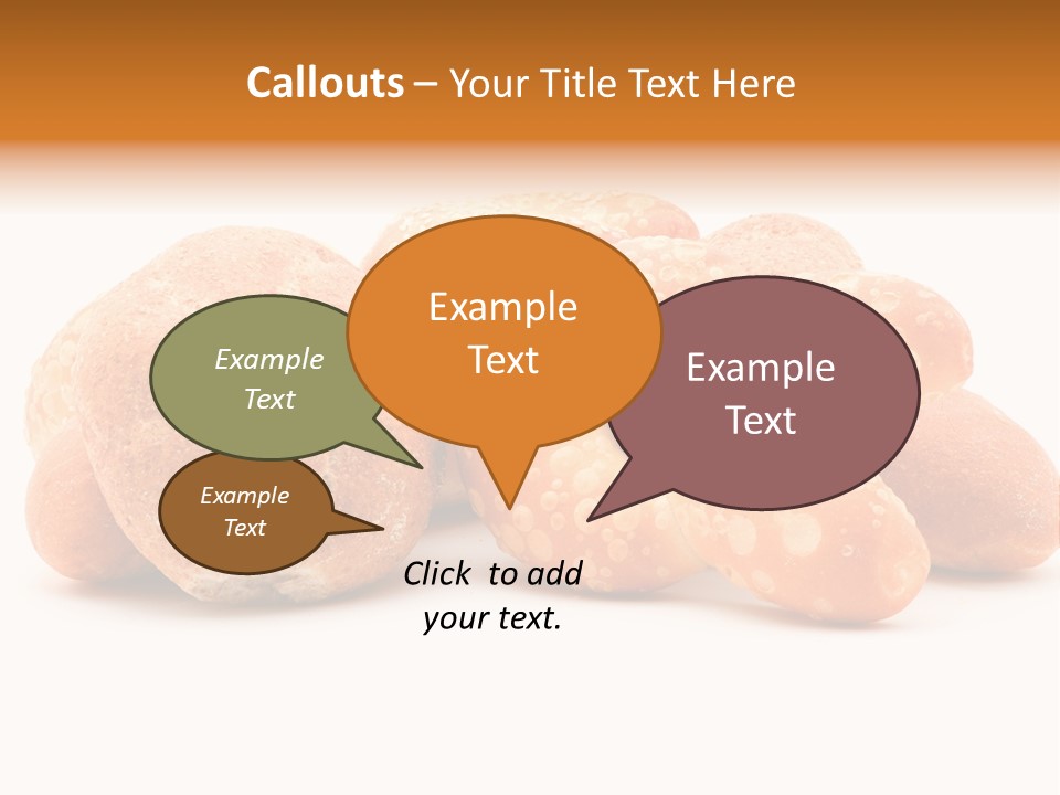 Croissant Isolated Food PowerPoint Template