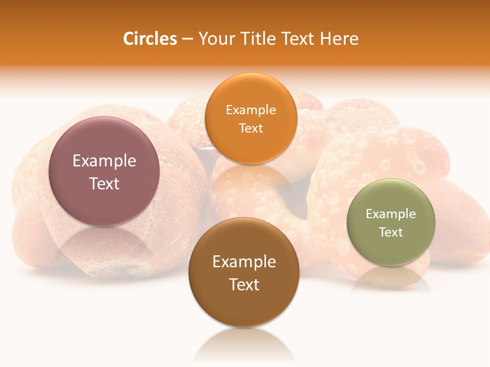 Croissant Isolated Food PowerPoint Template