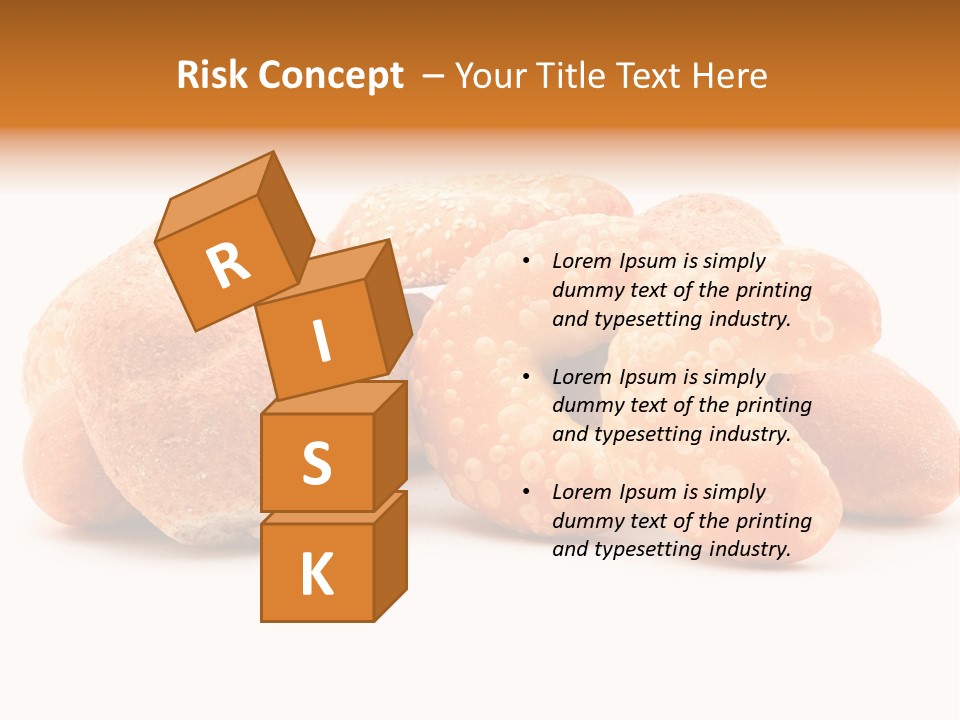 Croissant Isolated Food PowerPoint Template