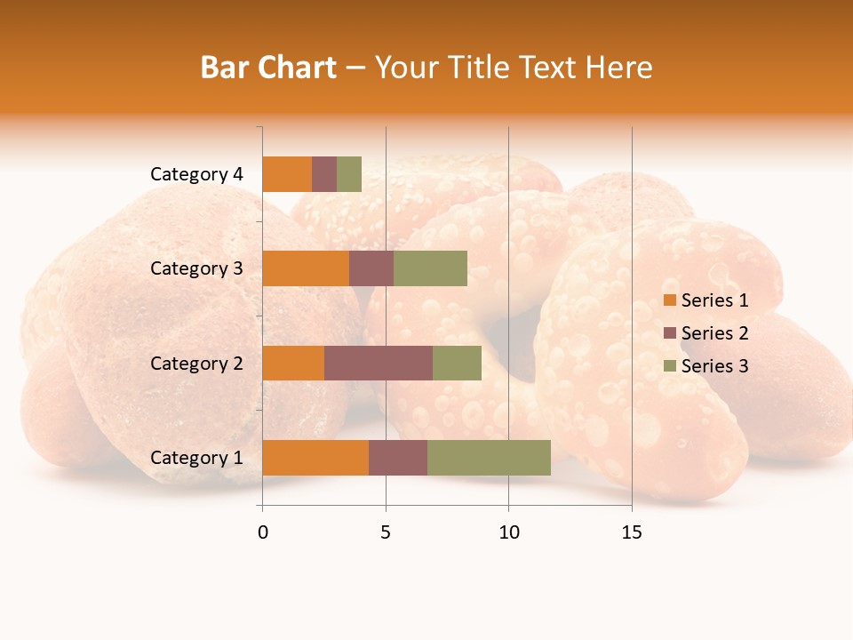 Croissant Isolated Food PowerPoint Template