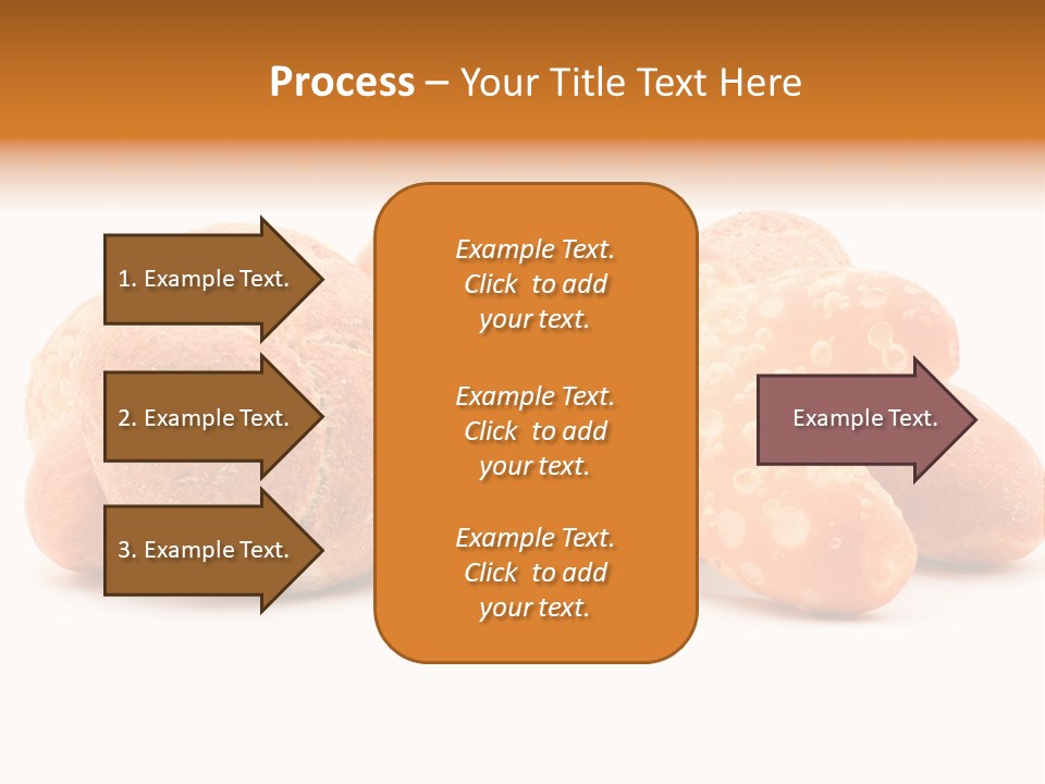 Croissant Isolated Food PowerPoint Template
