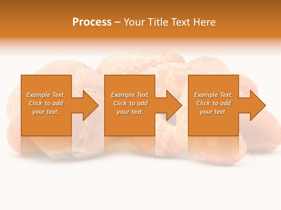 Croissant Isolated Food PowerPoint Template