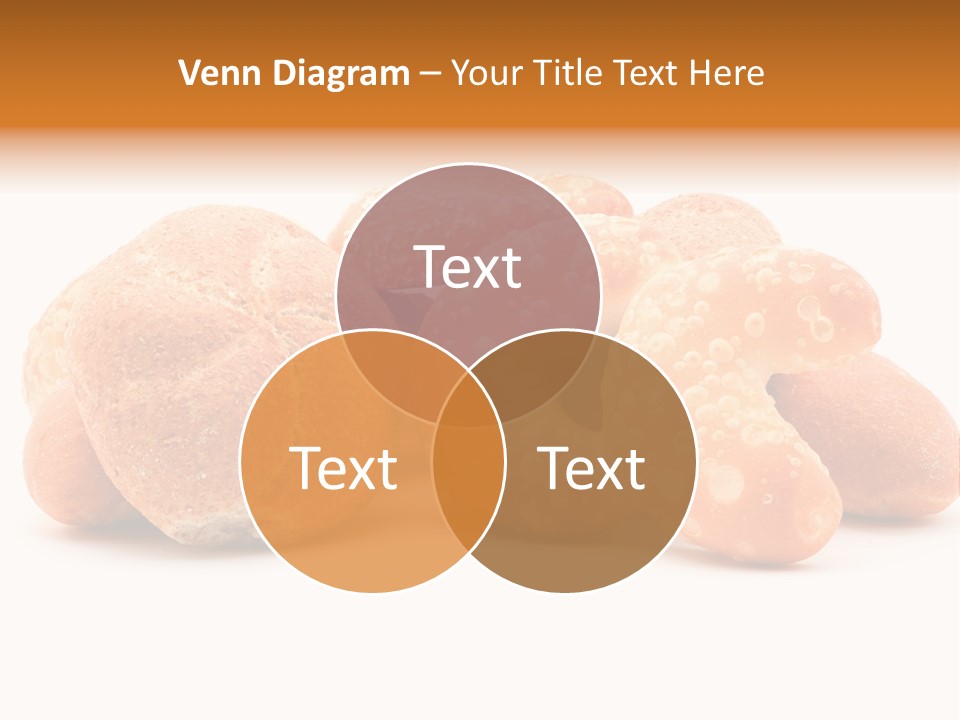 Croissant Isolated Food PowerPoint Template