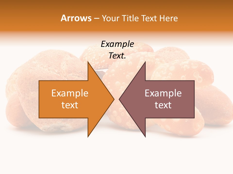 Croissant Isolated Food PowerPoint Template