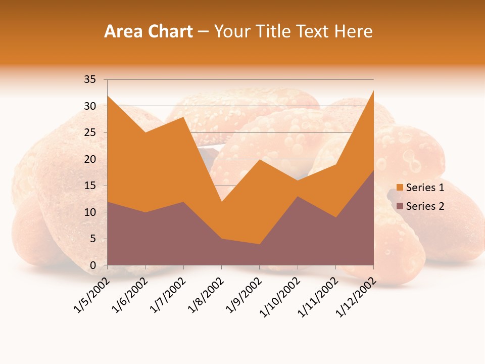 Croissant Isolated Food PowerPoint Template
