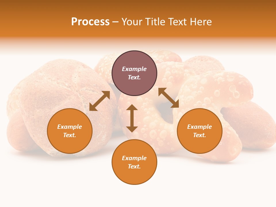 Croissant Isolated Food PowerPoint Template