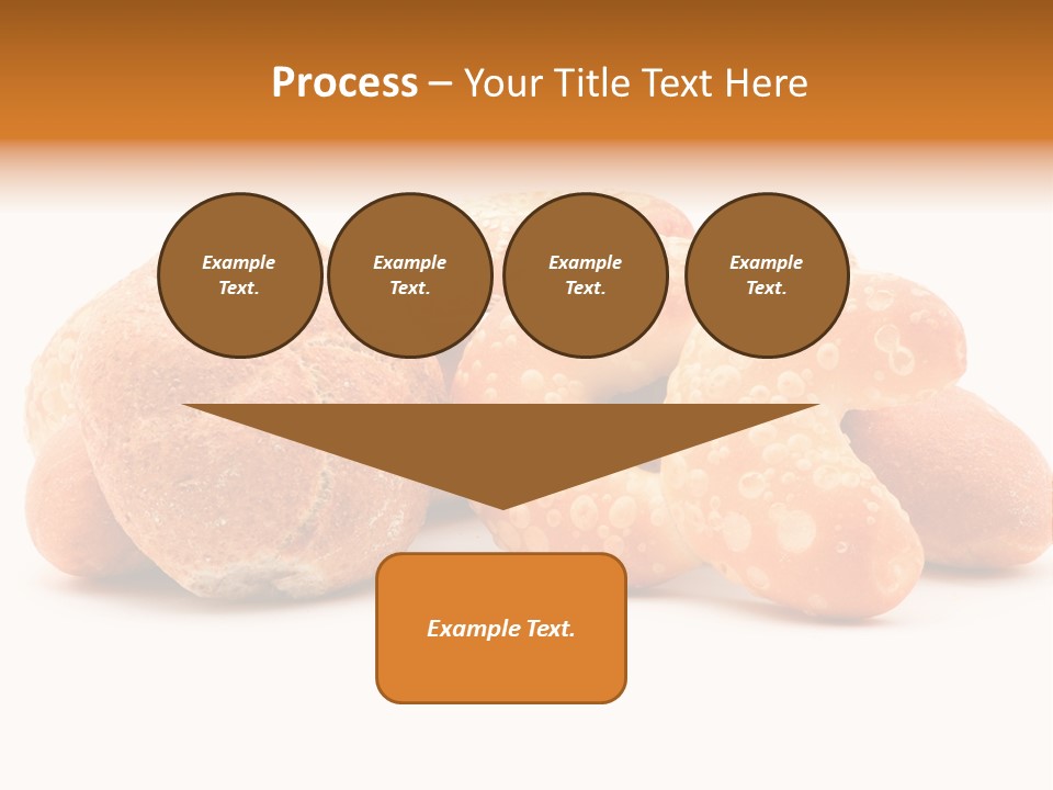 Croissant Isolated Food PowerPoint Template